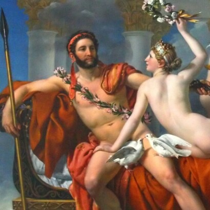 Mars and Venus Painting